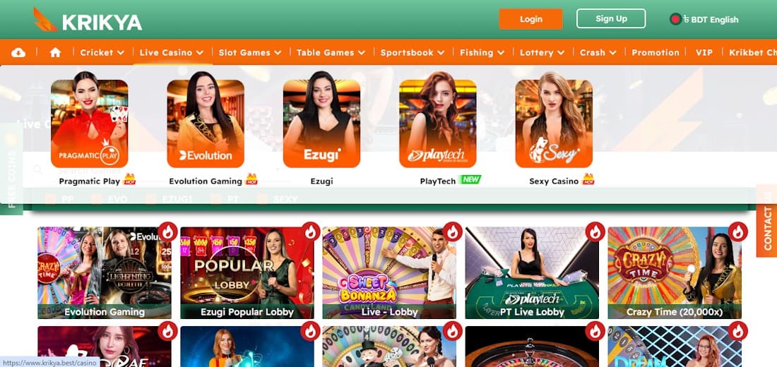 Anbieter von Live-Spielen